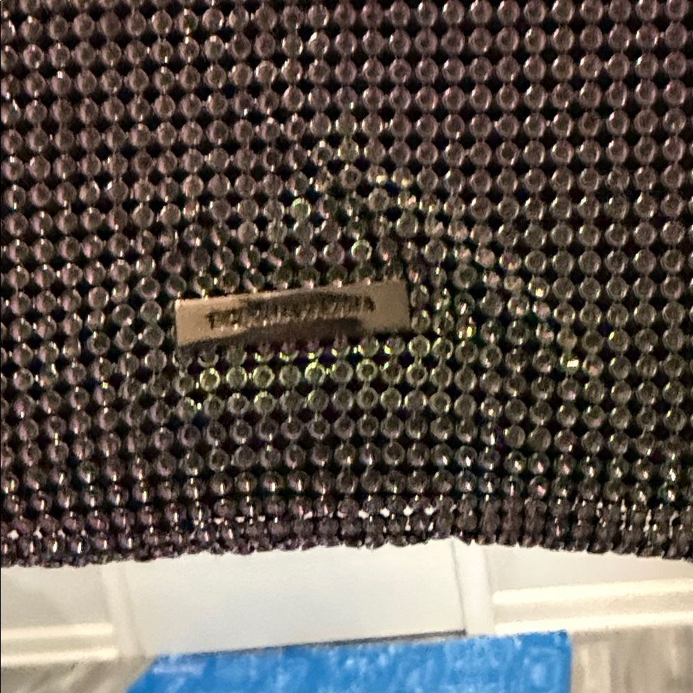 BCBG MAXAZRIA Elegant Black Mesh Women's Bag - Picture 5 of 6